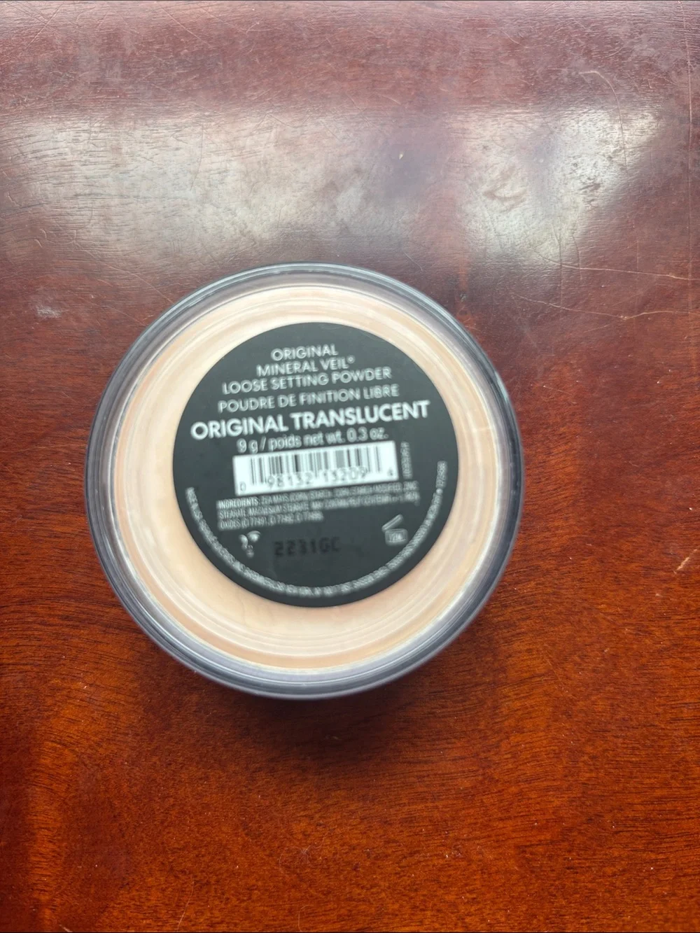 bareMinerals Black Matte Compact - Original Mineral Veil